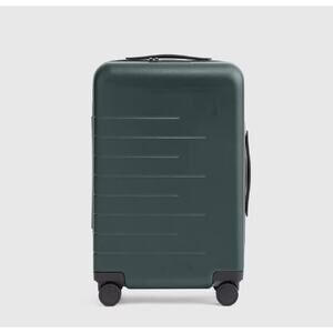 NEW Quince Expandable Small Carry On Suitcase Dark Green TSA Lock Spinner Wheels